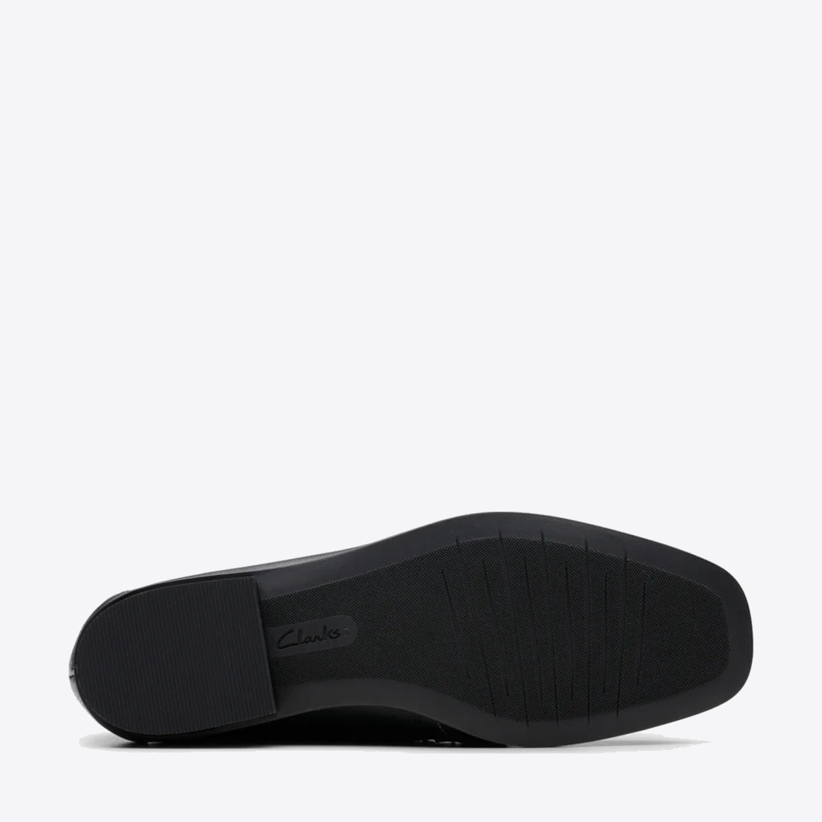 CLARKS Womens Sarafyna Iris Black Soft Leather - Image 3