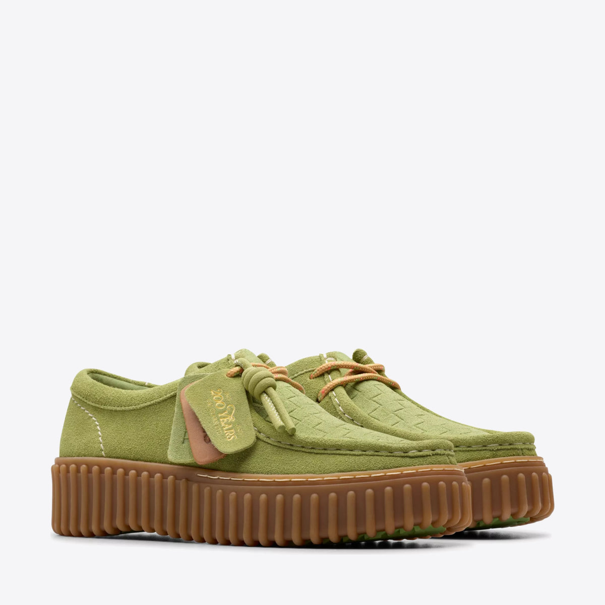 CLARKS Womens Torhill Bee Suede Apple Suede - Image 4