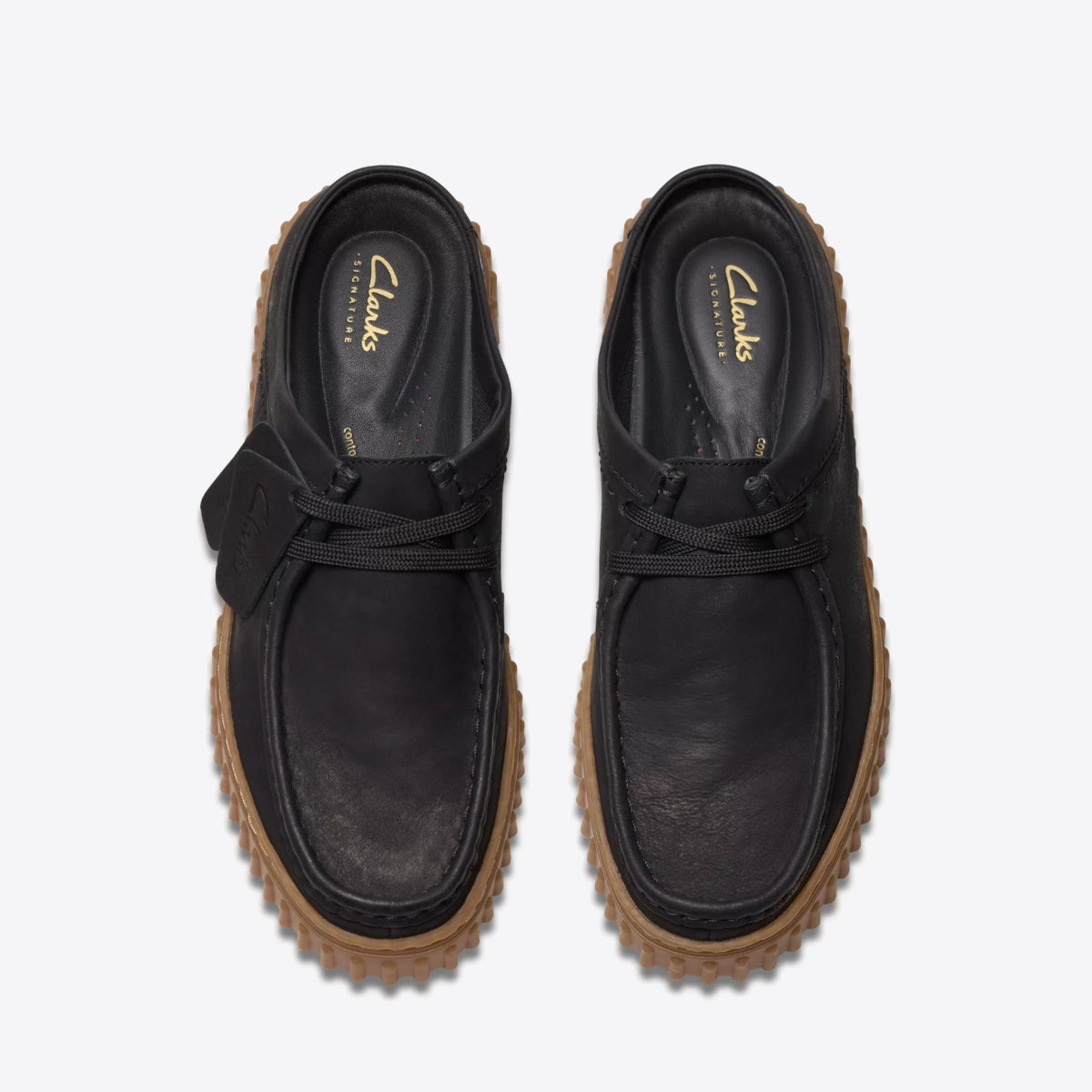 CLARKS Womens Torhill Mule Black Nubuck - Image 6