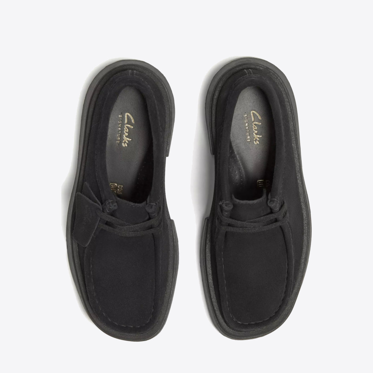 CLARKS Womens Torview Black Suede - Image 6