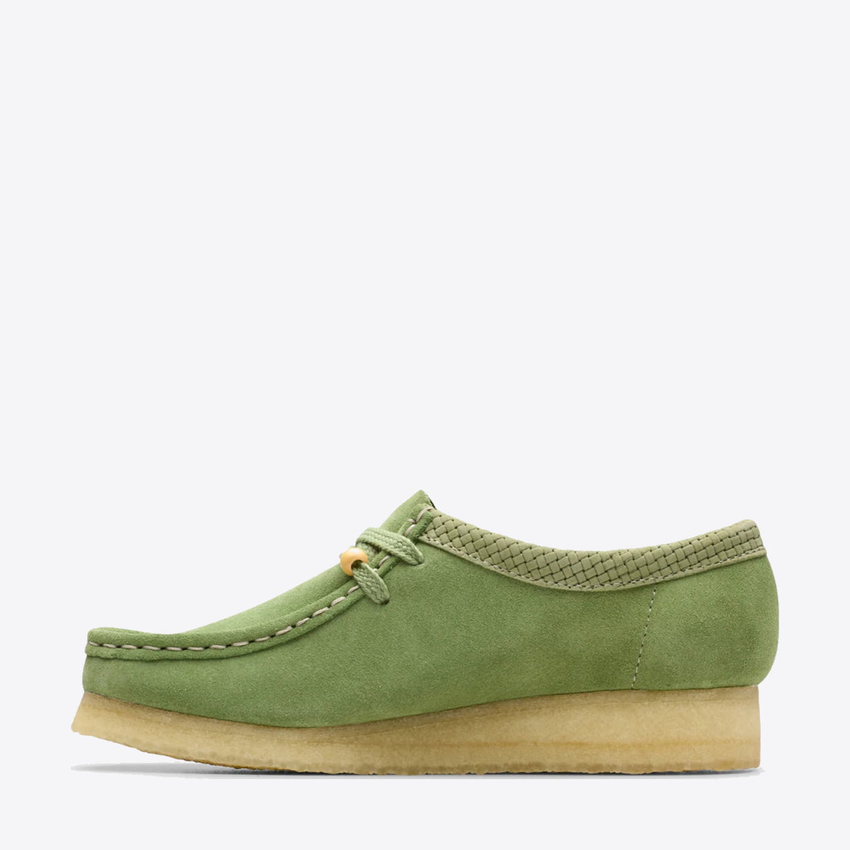 CLARKS Womens Wallabee Apple Suede - Image 5
