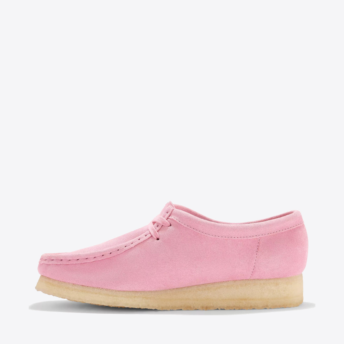 CLARKS Womens Wallabee Candy Pink - Image 2