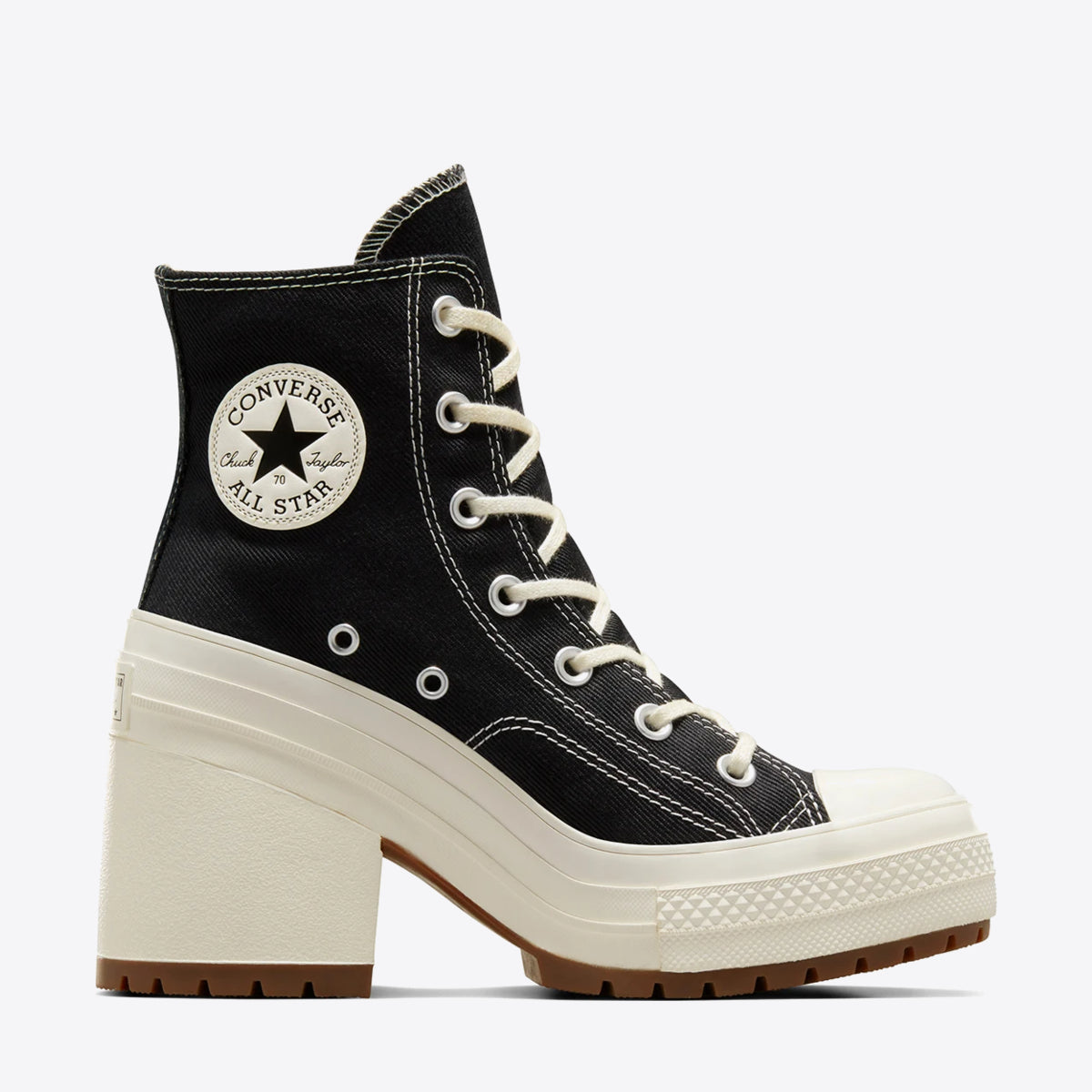 CONVERSE Chuck Taylor 70 De Luxe Heel Hi Black - Image 1