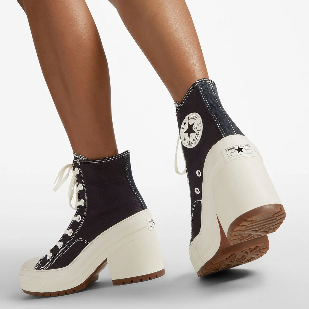 CONVERSE Chuck Taylor 70 De Luxe Heel Hi Black - Image 6