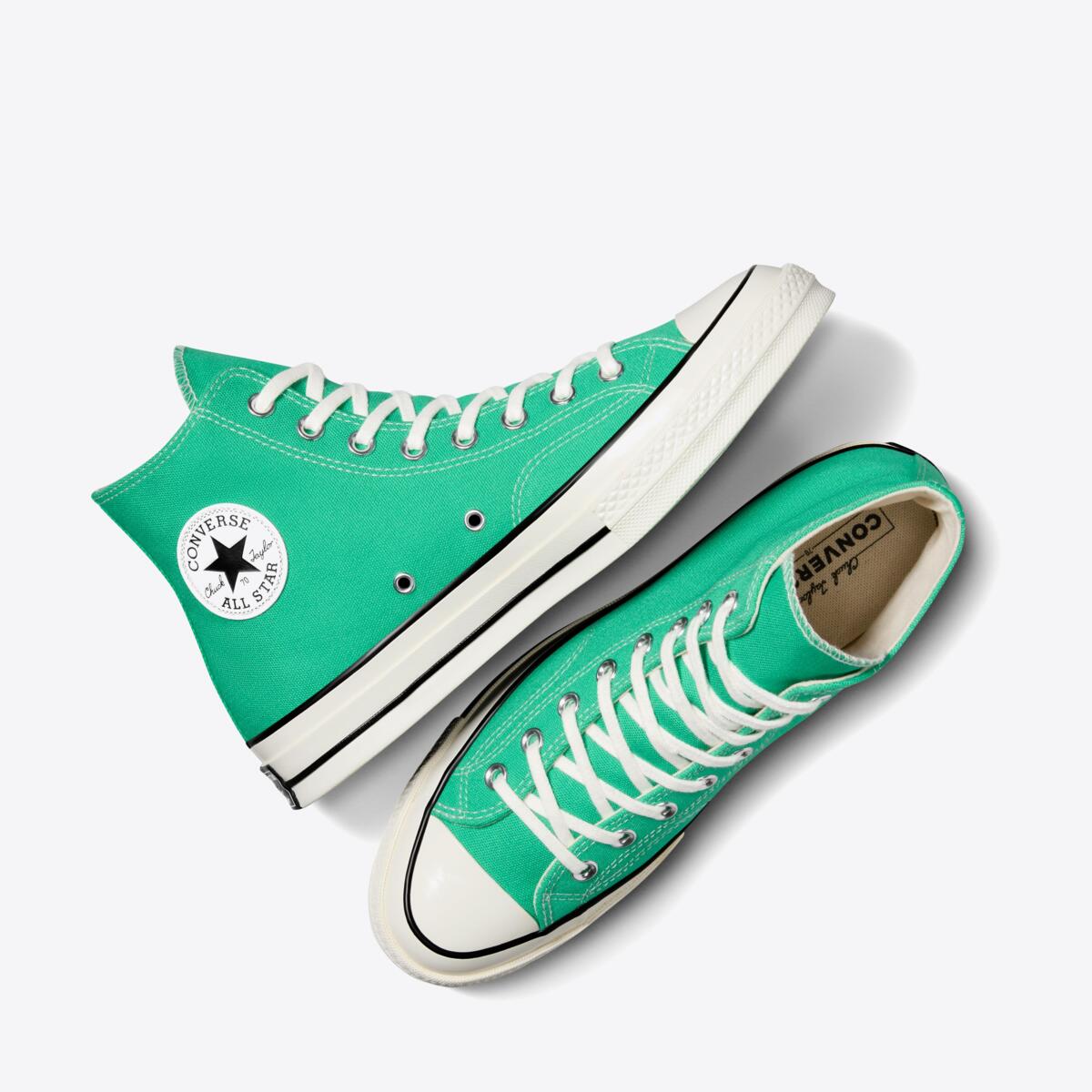 CONVERSE Chuck Taylor 70 Seasonal Hi Apex Green/Egret - Image 4
