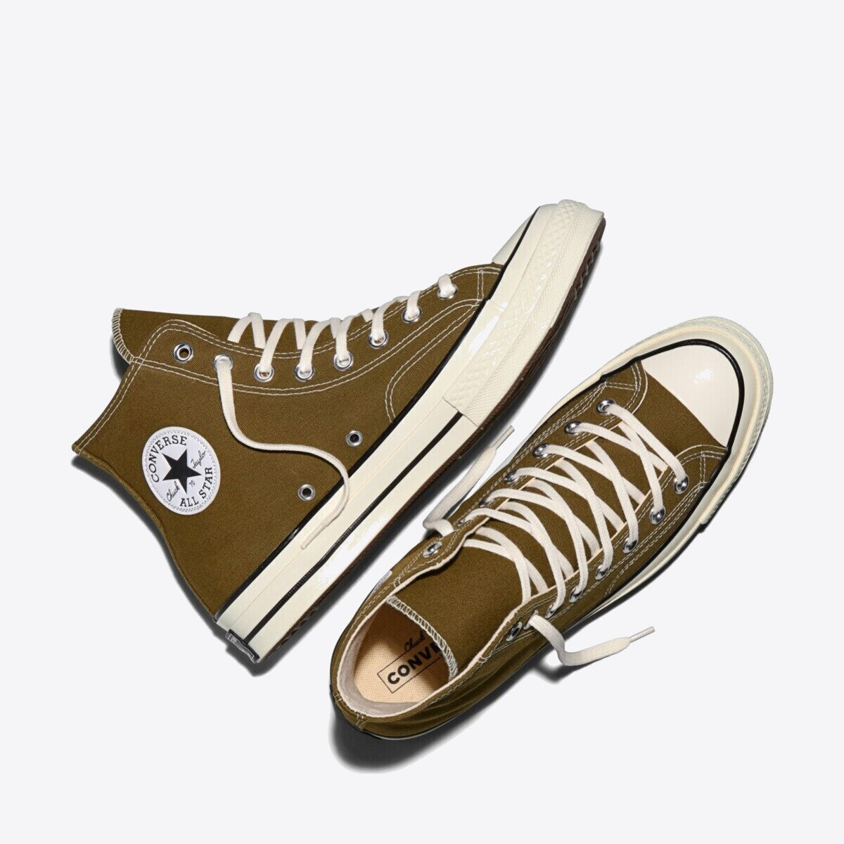 CONVERSE Chuck Taylor 70 Seasonal Hi Bog Down/Egret/Black - Image 0