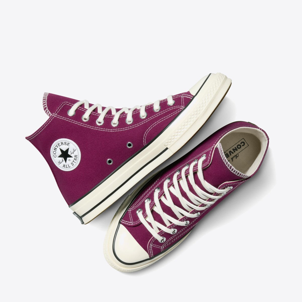 CONVERSE Chuck Taylor 70 Seasonal Hi Frozen Acai/Egret/Black - Image 4