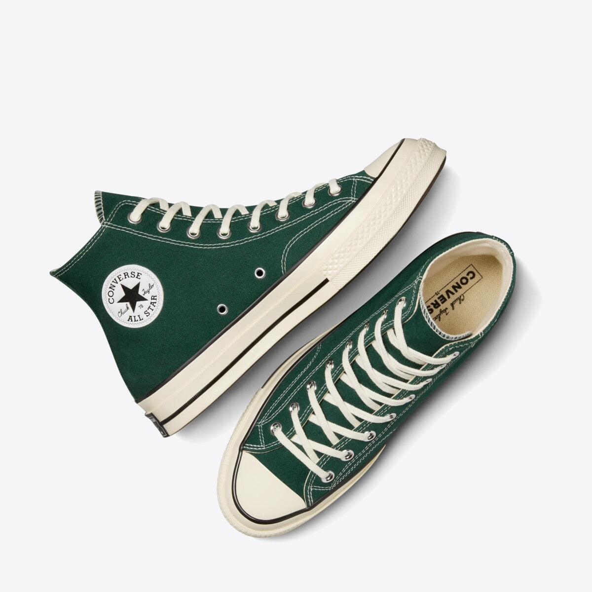 CONVERSE Chuck Taylor 70 Seasonal Hi Green Envy/Egret - Image 4