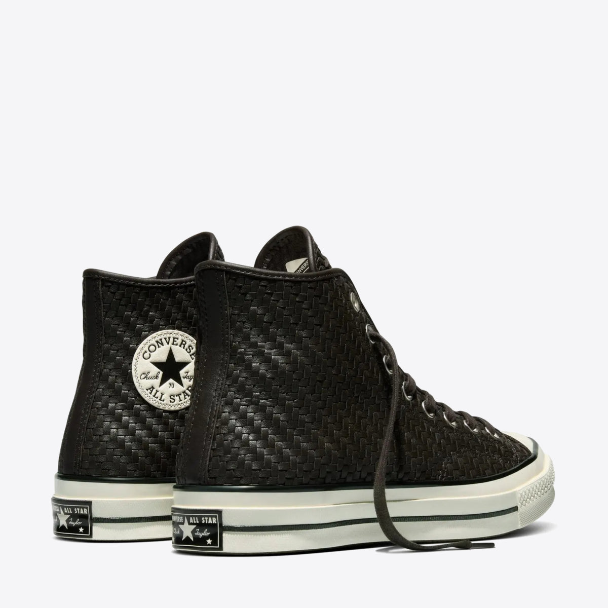 CONVERSE Chuck Taylor 70 Woven Hi Mudguard/Egret/Black - Image 0