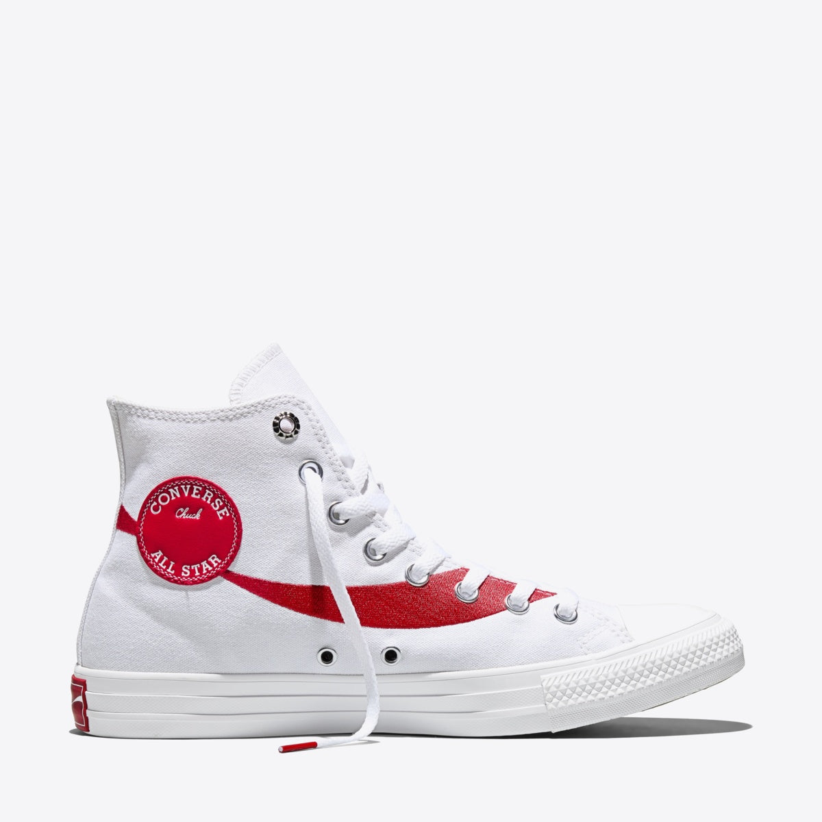 CONVERSE Chuck Taylor Coca Cola Hi White/Racing Red/White - Image 1