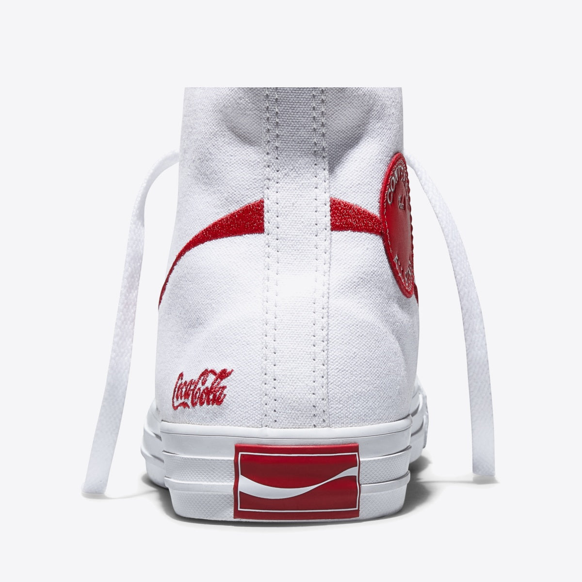 CONVERSE Chuck Taylor Coca Cola Hi White/Racing Red/White - Image 7