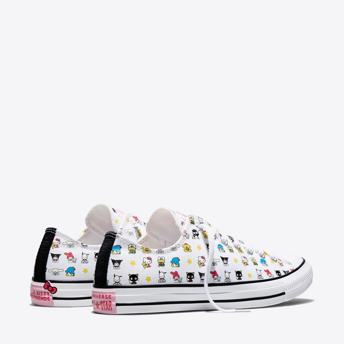 CONVERSE Chuck Taylor Hello Kitty Low White/Black/Pink - Image 0