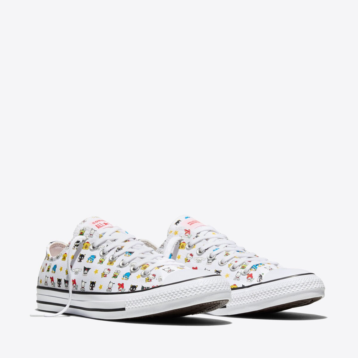 CONVERSE Chuck Taylor Hello Kitty Low White/Black/Pink - Image 0