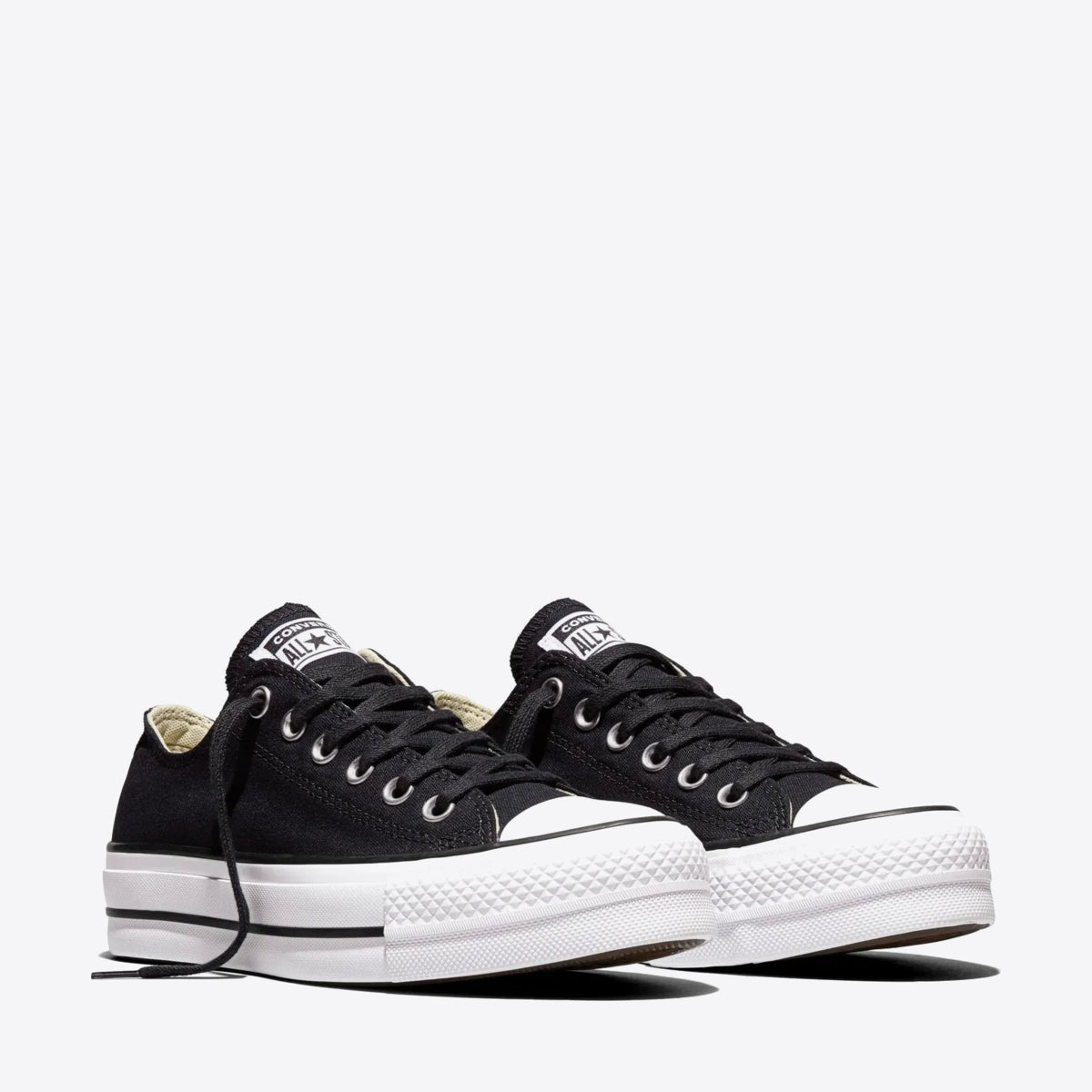 CONVERSE Chuck Taylor Lift Canvas Low Black/White - Image 0