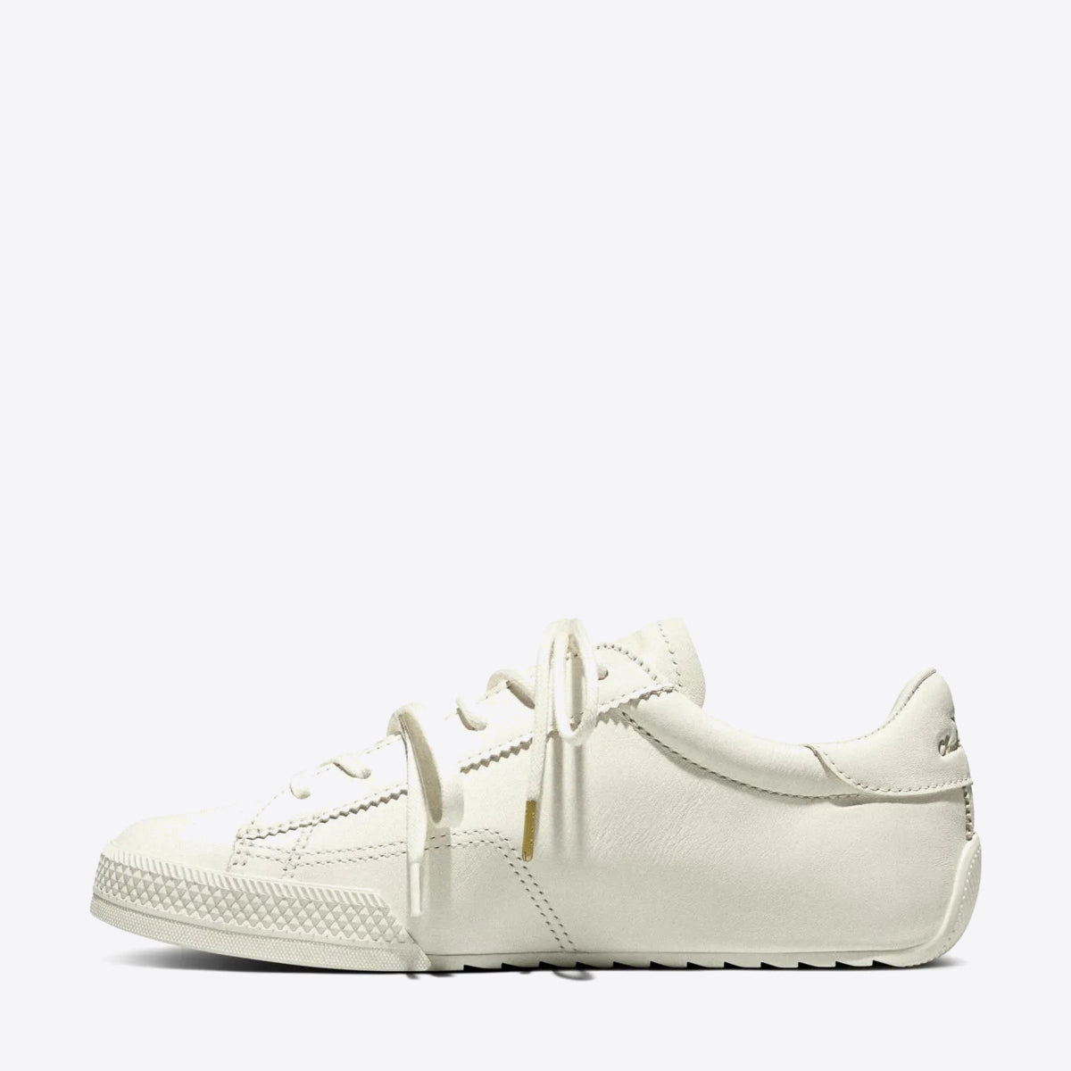 CONVERSE Chuck Taylor Lo Leather Egret/Egret/Light Gold - Image 0