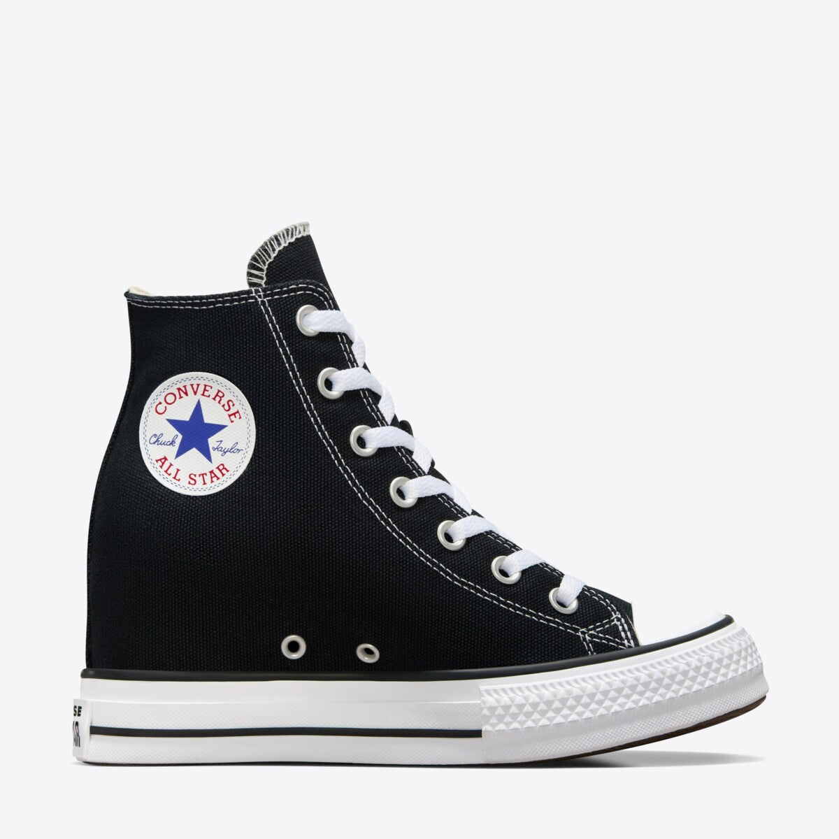 CONVERSE Chuck Taylor Wedge Hi Black - Image 1