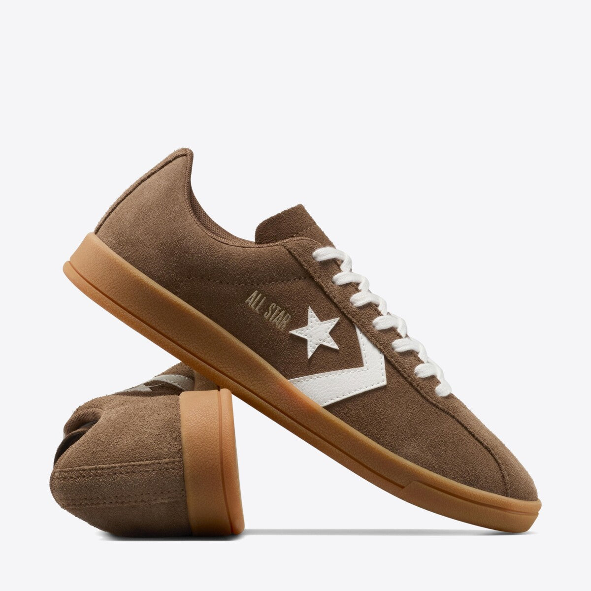 CONVERSE Classic Trainer Suede Low Grounded/Vintage White/Gum - Image 7