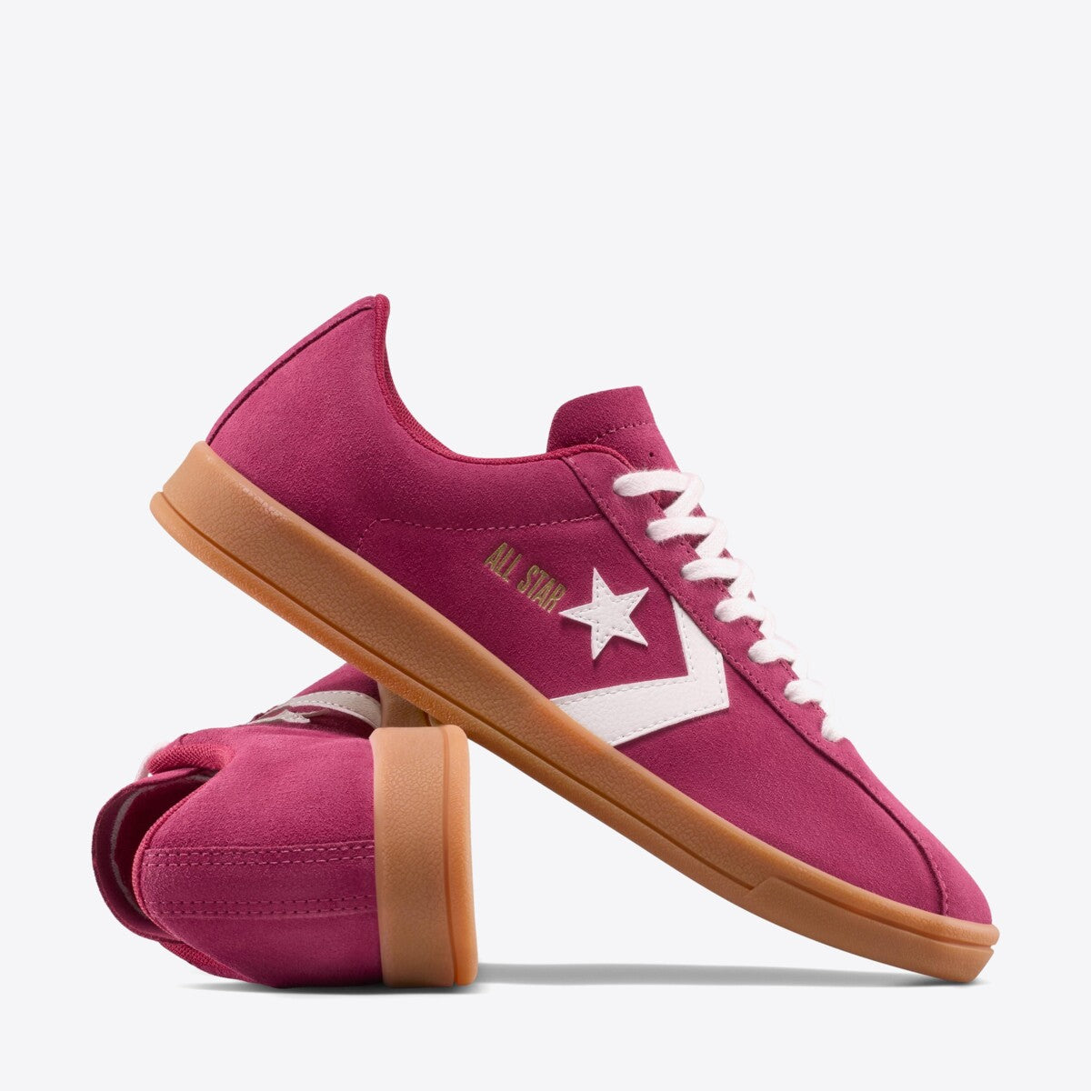 CONVERSE Classic Trainer Suede Low Sporty Berry/Vintage White/Gym - Image 7