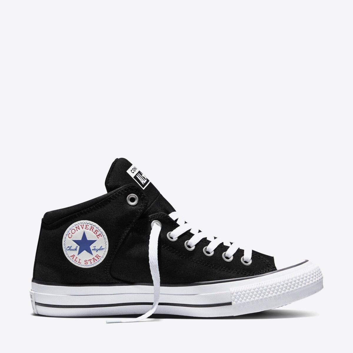 CONVERSE CT High Street Mid Black/Black/White - Image 0
