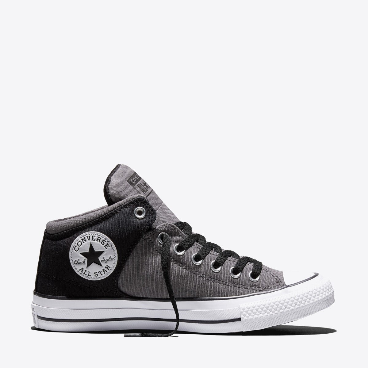 CONVERSE CT High Street Mid Darker Grey/Black/White - Image 0