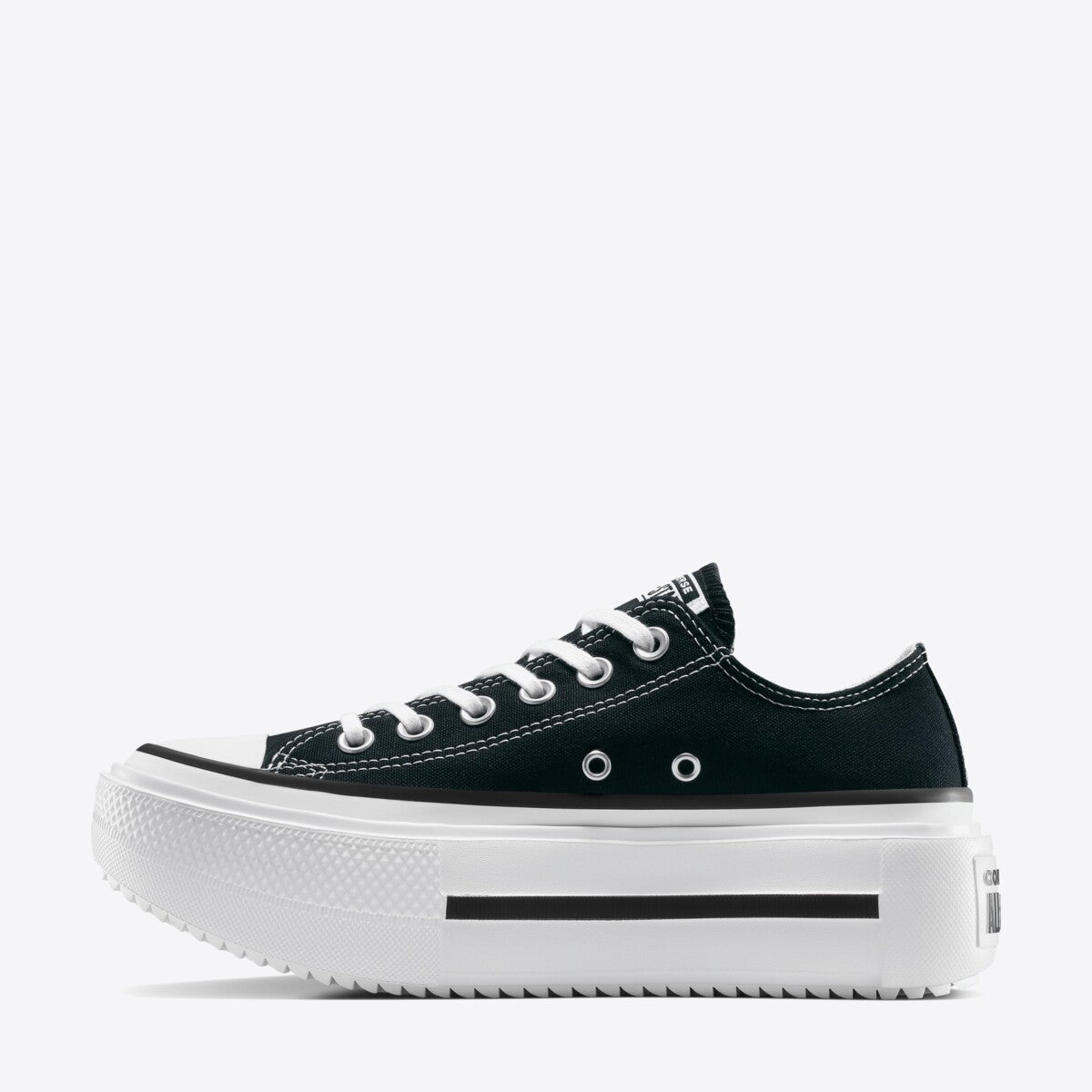 CONVERSE CT Lift Double Stack Low Black/White/Black - Image 3