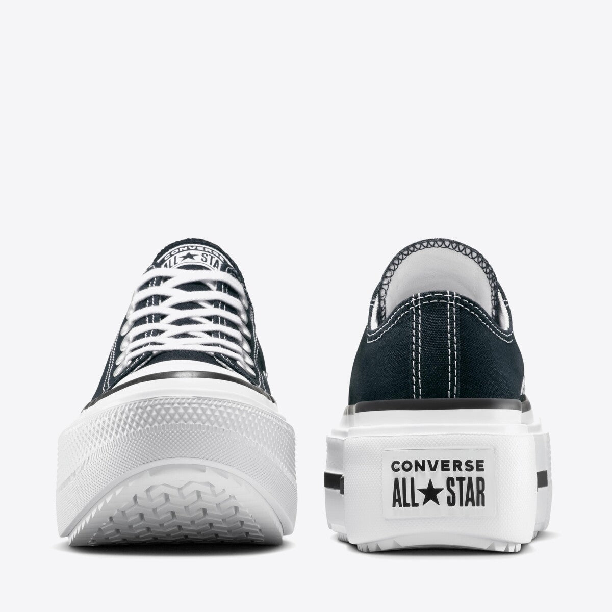CONVERSE CT Lift Double Stack Low Black/White/Black - Image 6