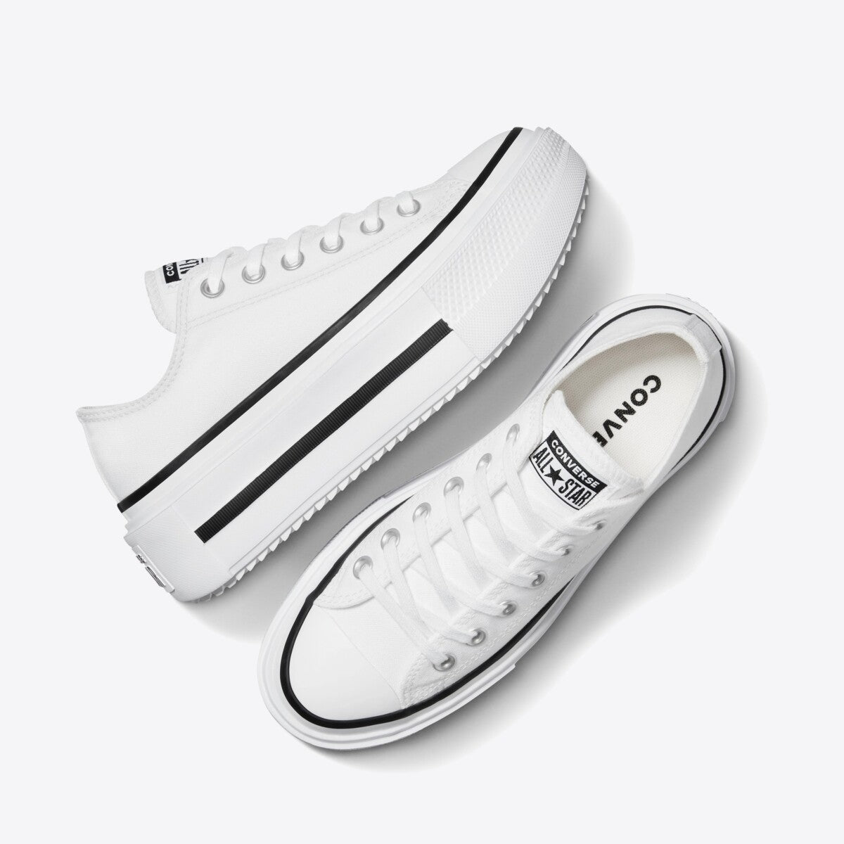 CONVERSE CT Lift Double Stack Low White/Black - Image 0