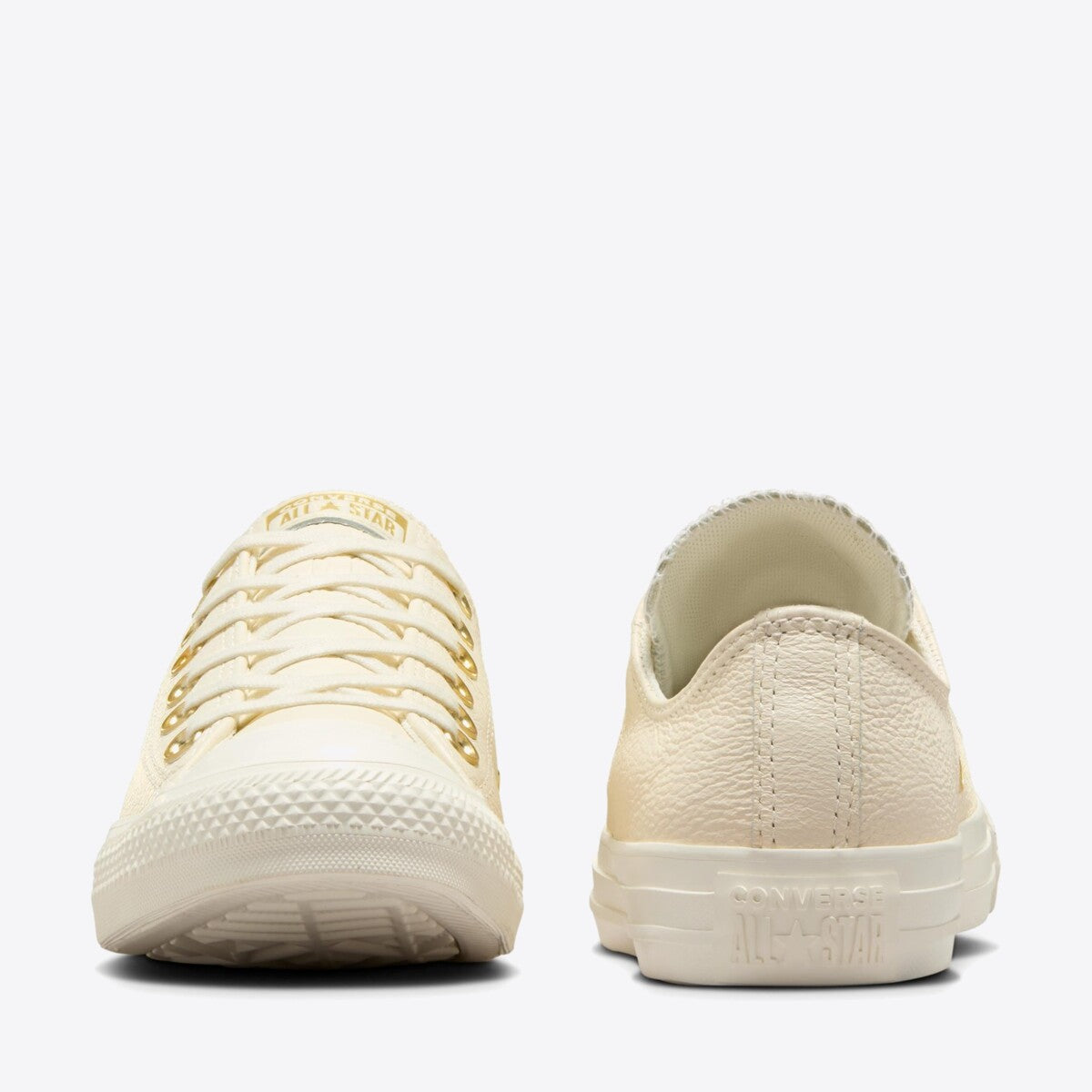 CONVERSE CT Mono Leather Low Egret/Egret/Gold - Image 0