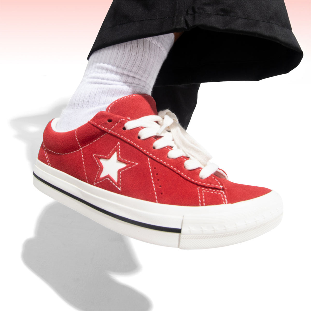 Buy CONVERSE One Star 95 - Red | Online | Pat Menzies