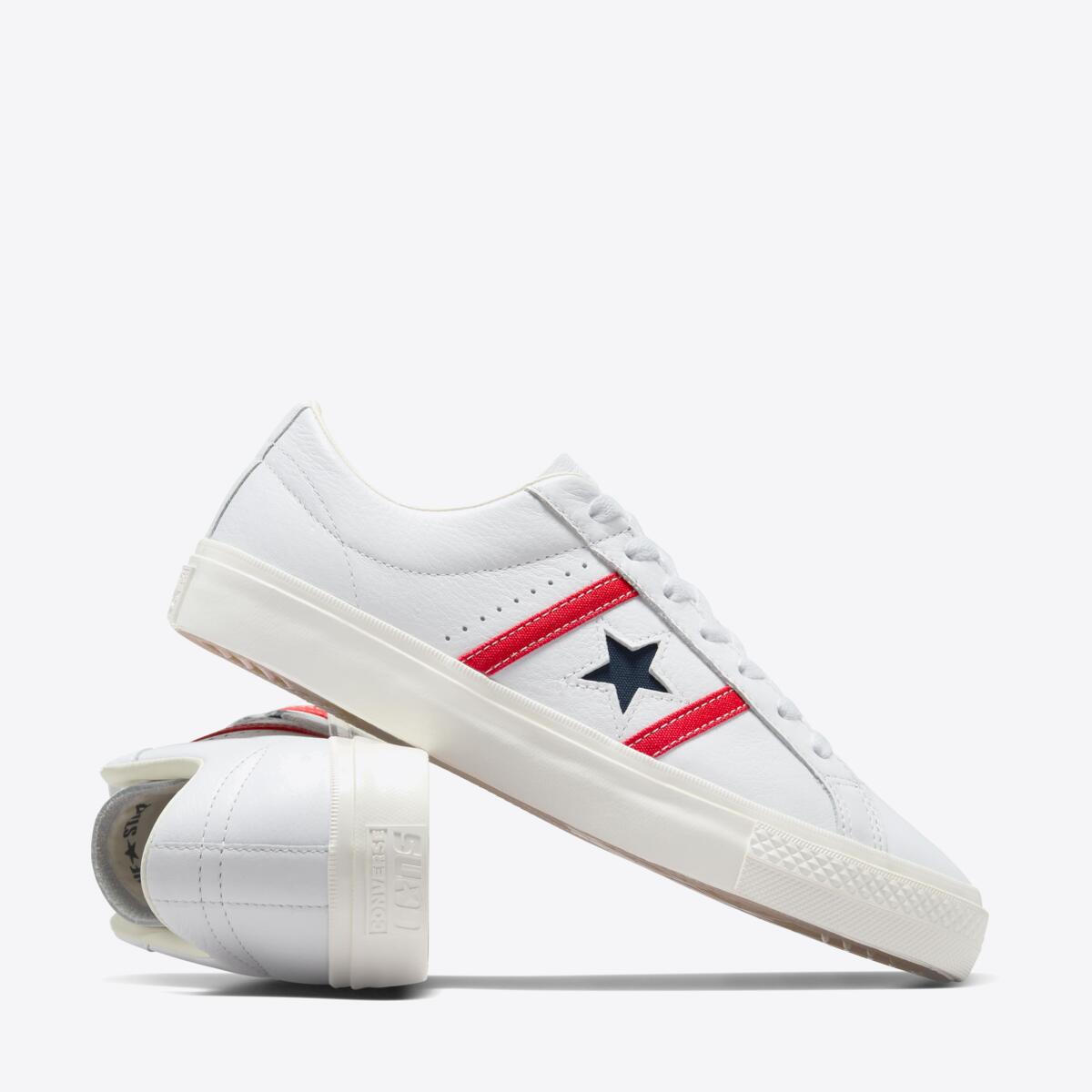 CONVERSE One Star Academy Pro Low White/Red/Blue - Image 8