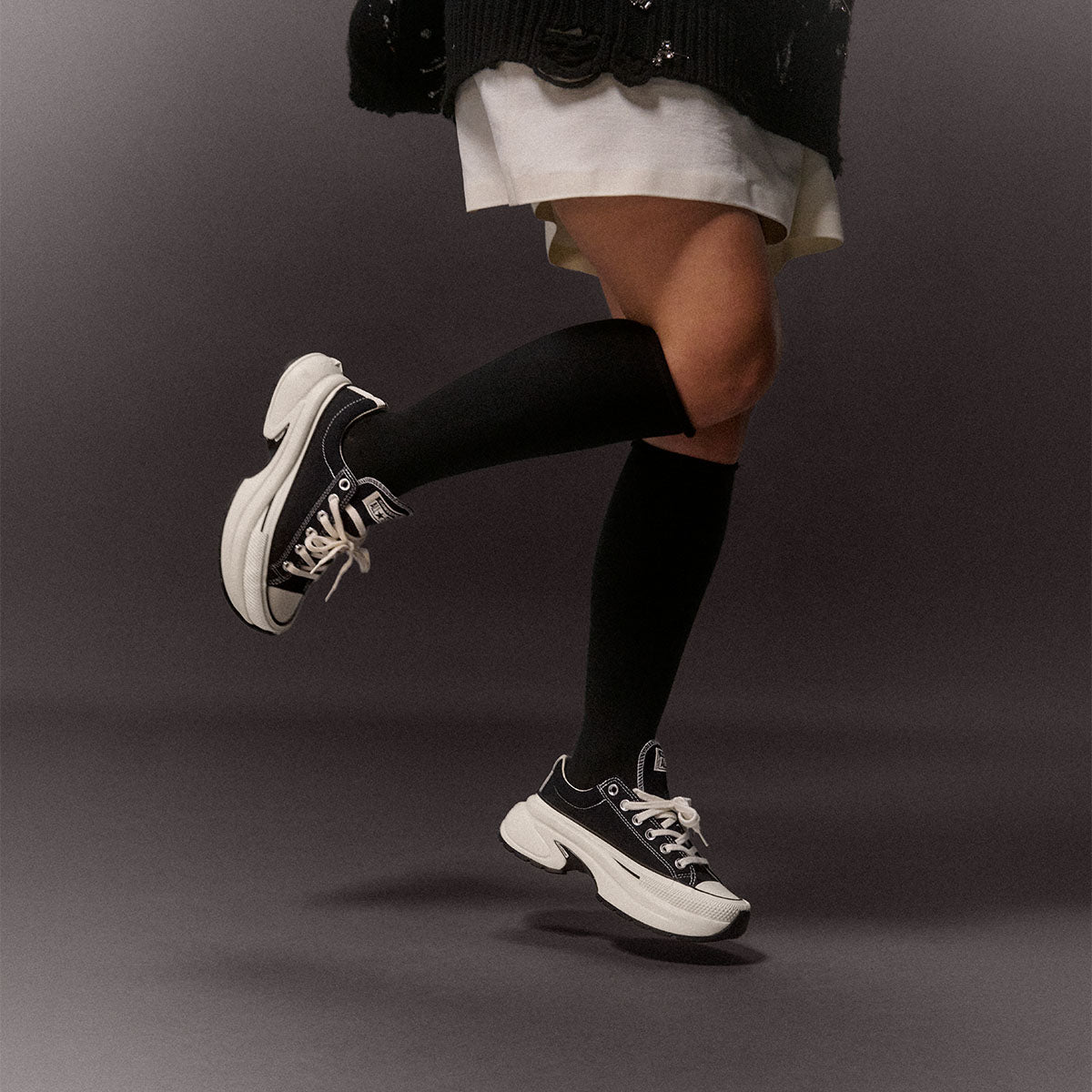 CONVERSE Run Star Crush Low Black/Egret/Black - Image 0
