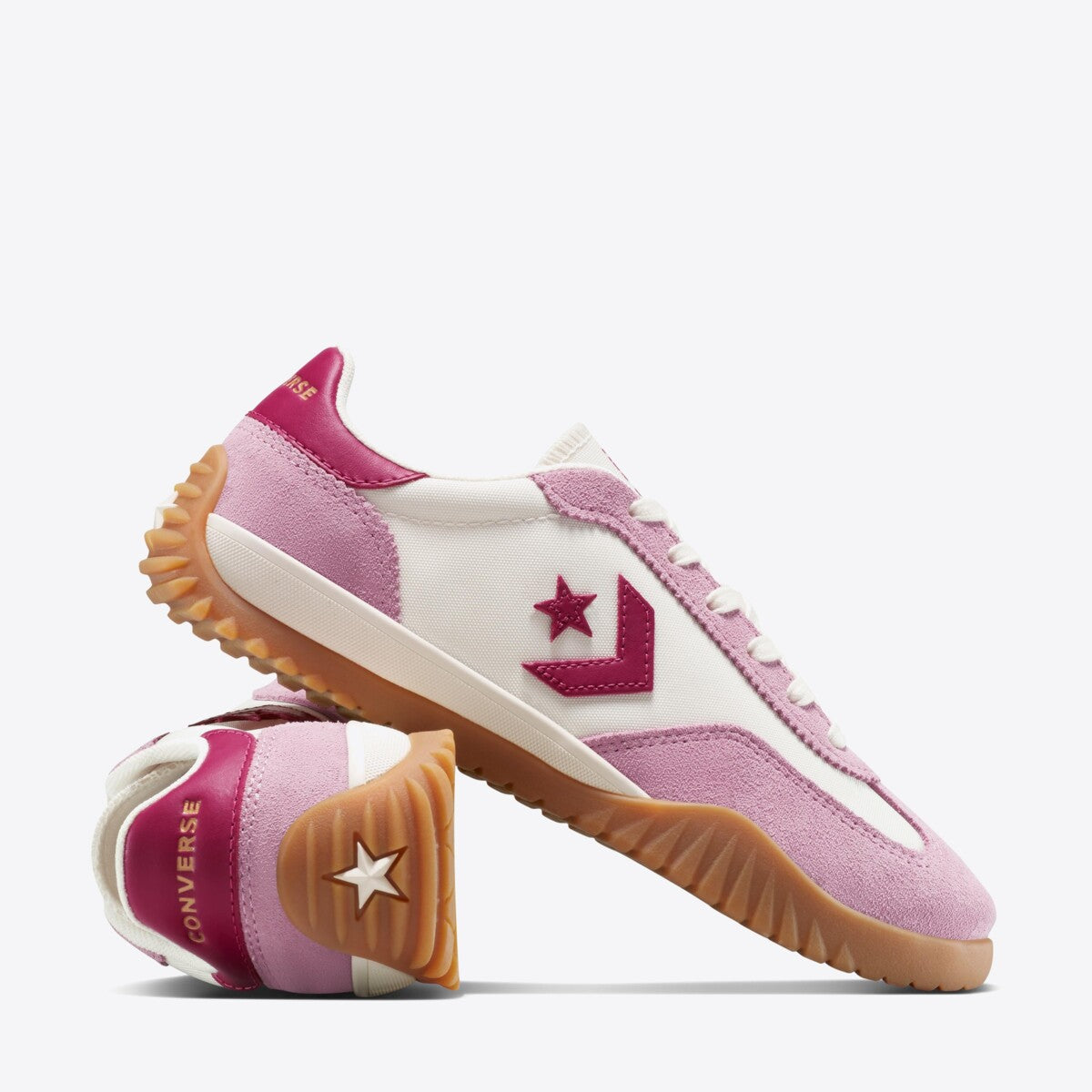 CONVERSE Run Star Trainer Low Cliffside Rose/Egret/Sporty Berry - Image 7