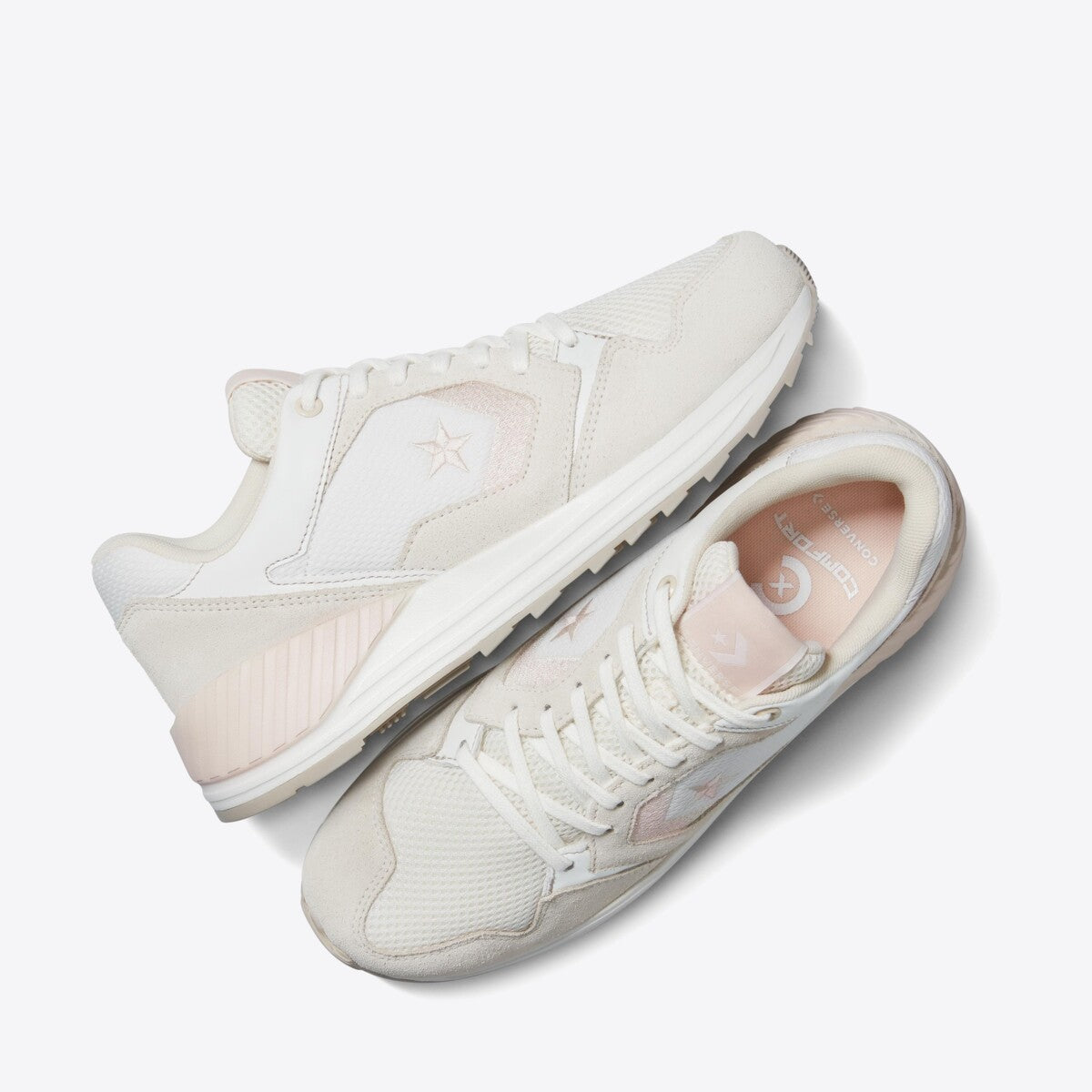 CONVERSE Wave Trainer Low Vintage White/Egret/Papyrus - Image 4