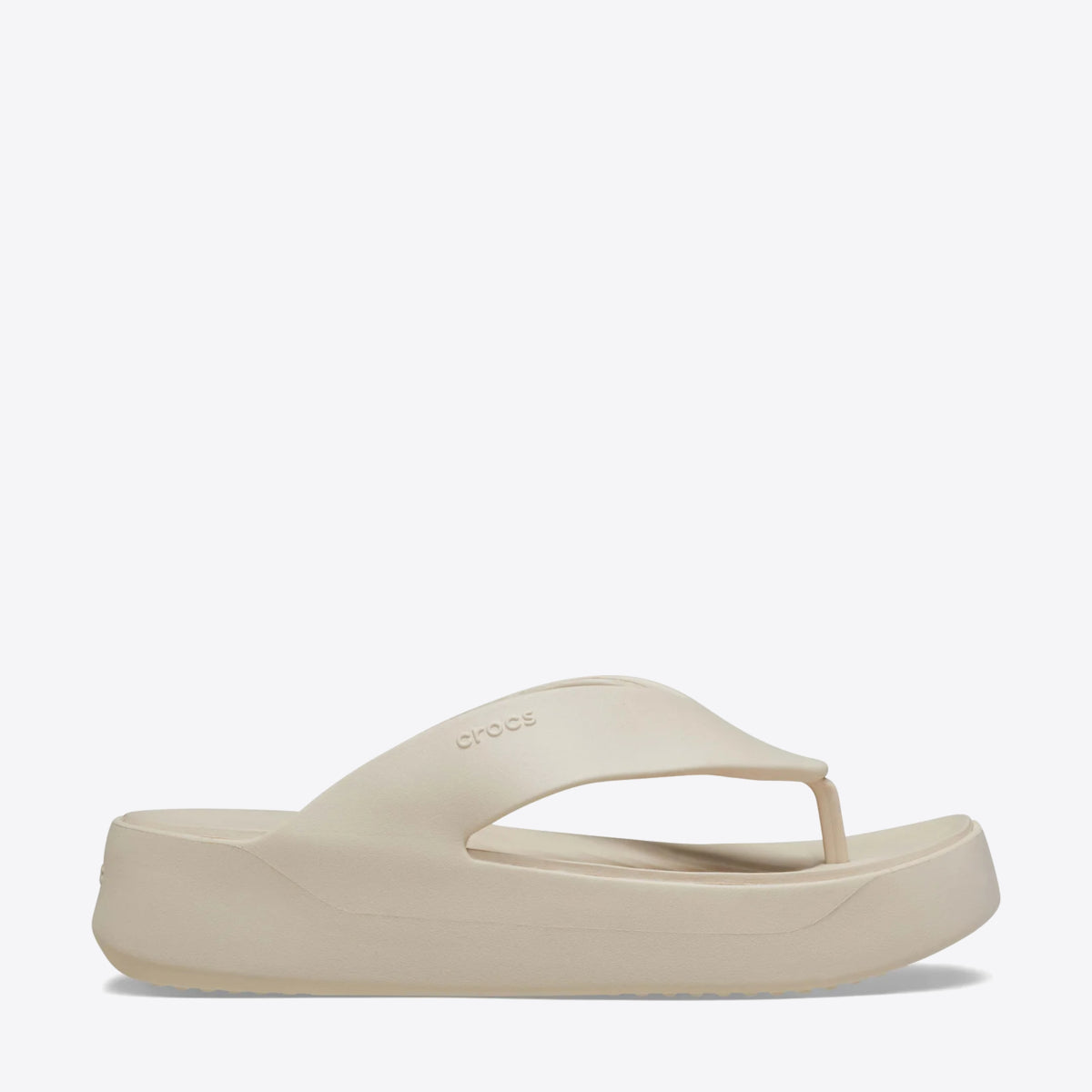 CROCS Getaway Platform Flip Stucco - Image 1