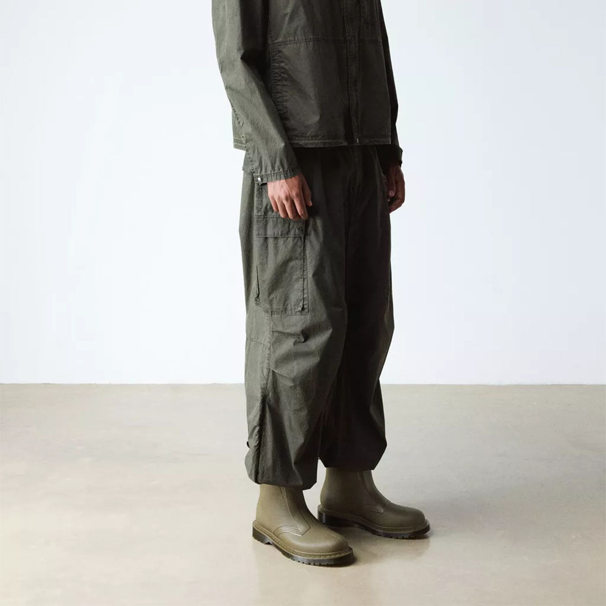 DR MARTENS 1460 Sub Max Pull On PVC Rain Boot Olive - Image 5
