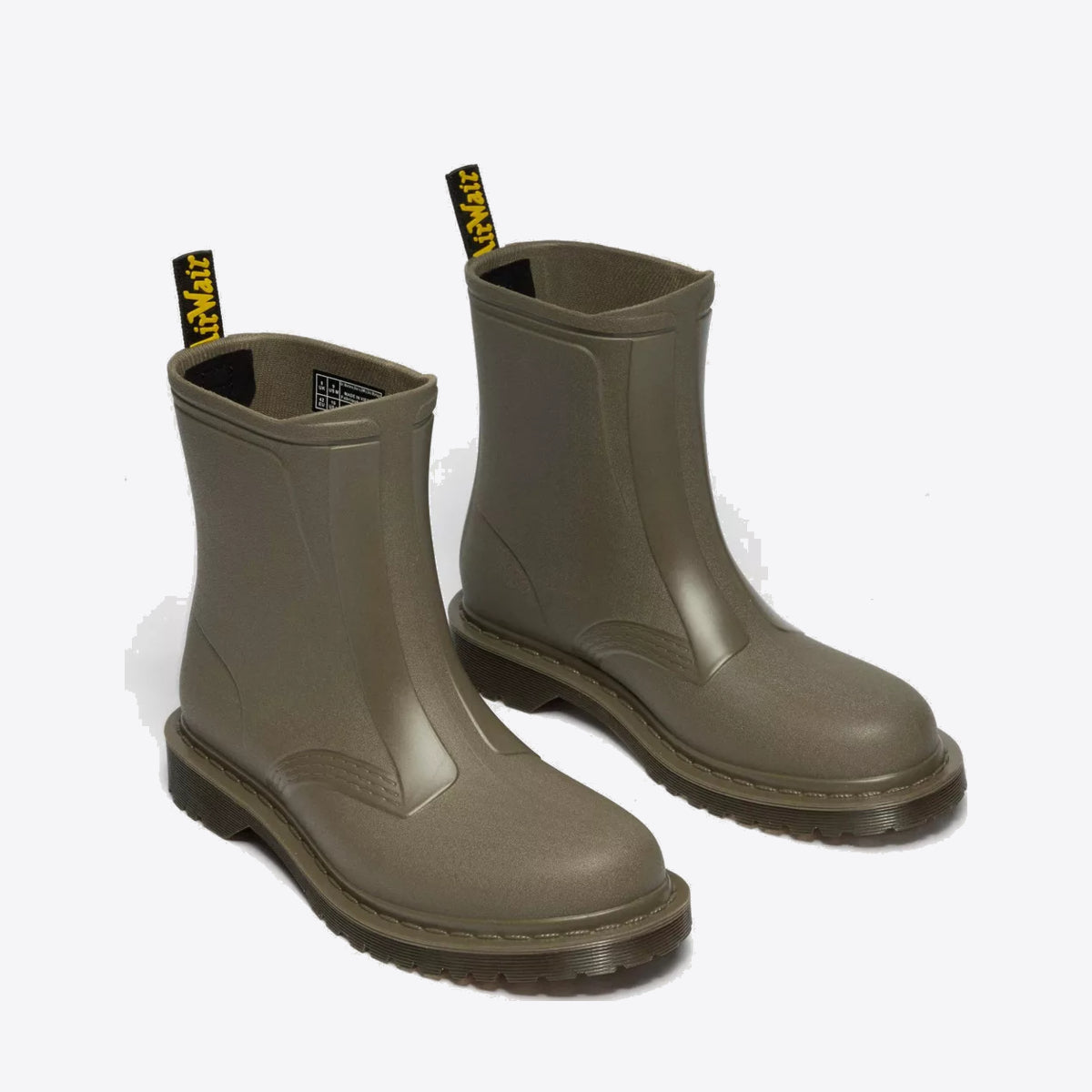 DR MARTENS 1460 Sub Max Pull On PVC Rain Boot Olive - Image 7