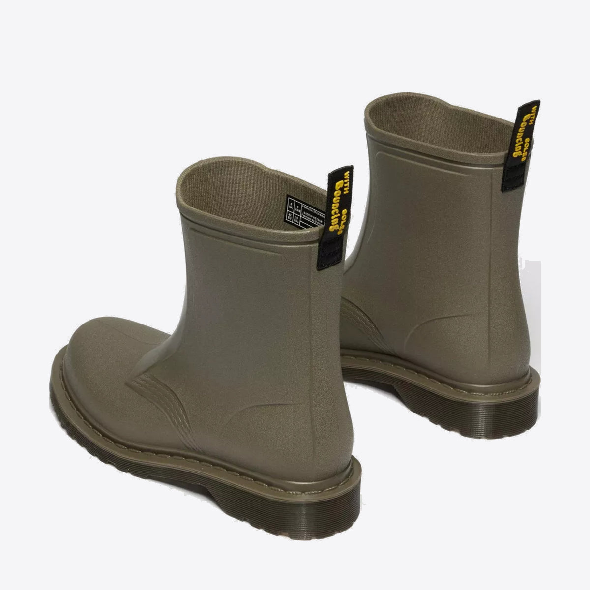 DR MARTENS 1460 Sub Max Pull On PVC Rain Boot Olive - Image 8