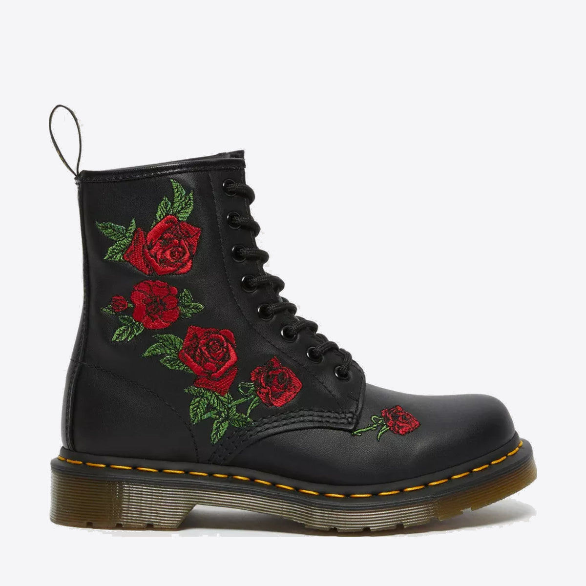 DR MARTENS 1460 Vonda Embroided Boot Black - Image 0