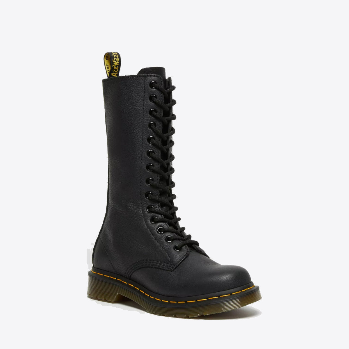 DR MARTENS 1B99 14 Eye Zip Boot Black Virginia - Image 4