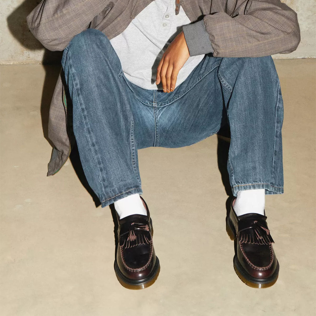 DR MARTENS Adrian Cherry Red Arcadia - Image 5
