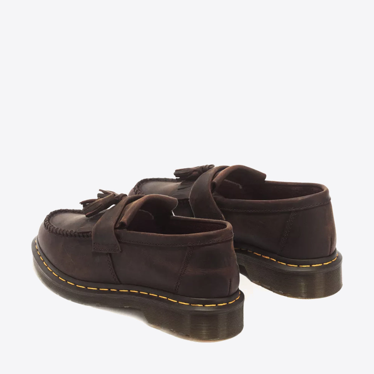 DR MARTENS Adrian Tassel Loafer Crazy Horse Dark Brown - Image 0