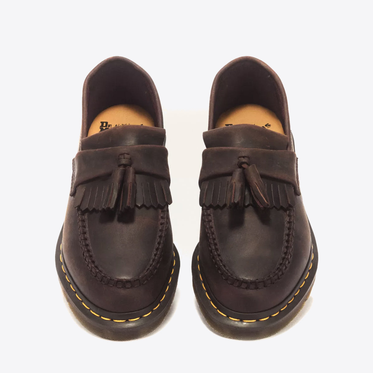 DR MARTENS Adrian Tassel Loafer Crazy Horse Dark Brown - Image 0
