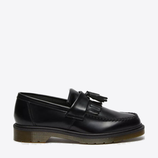 DR MARTENS Adrian Tassel Loafer Smooth Black Polished - Image 1