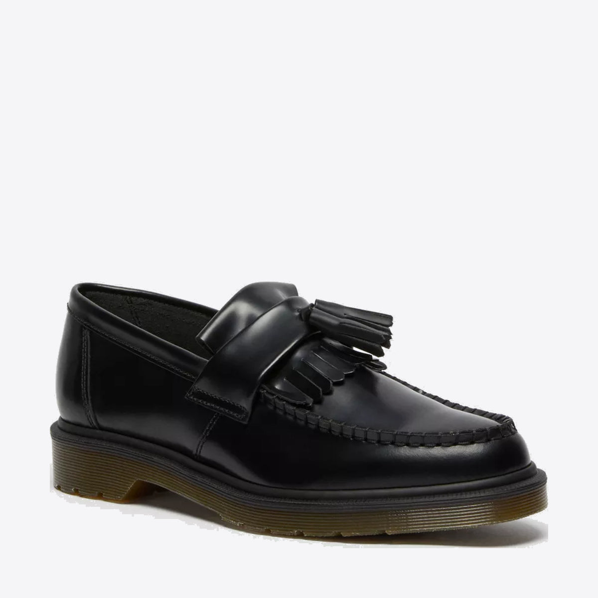 DR MARTENS Adrian Tassel Loafer Smooth Black Polished - Image 4