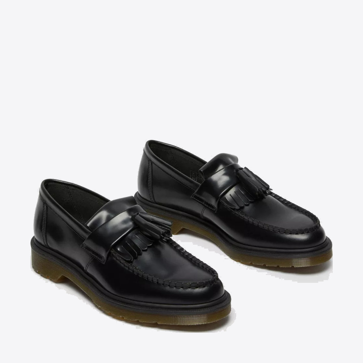 DR MARTENS Adrian Tassel Loafer Smooth Black Polished - Image 5