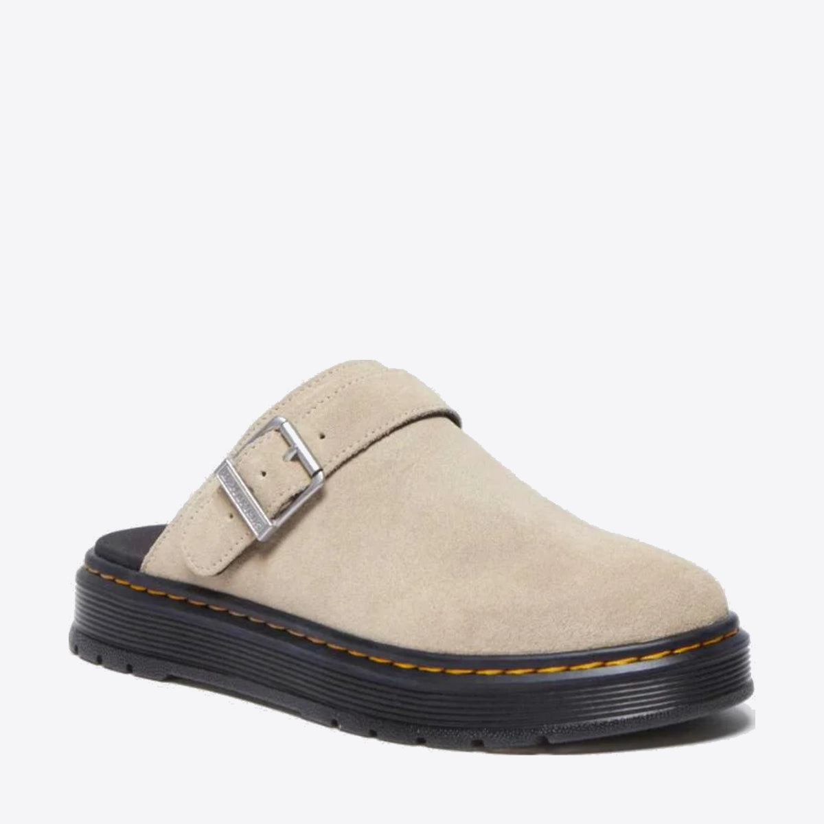 DR MARTENS Brookline Mule Bronx Suede Light Tan - Image 5