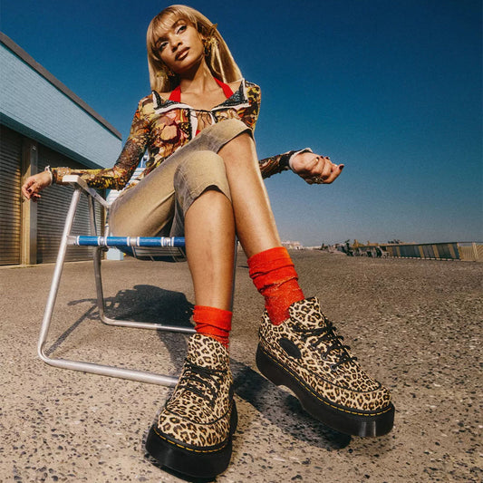 Buzz 5-Eye Leopard Shoe