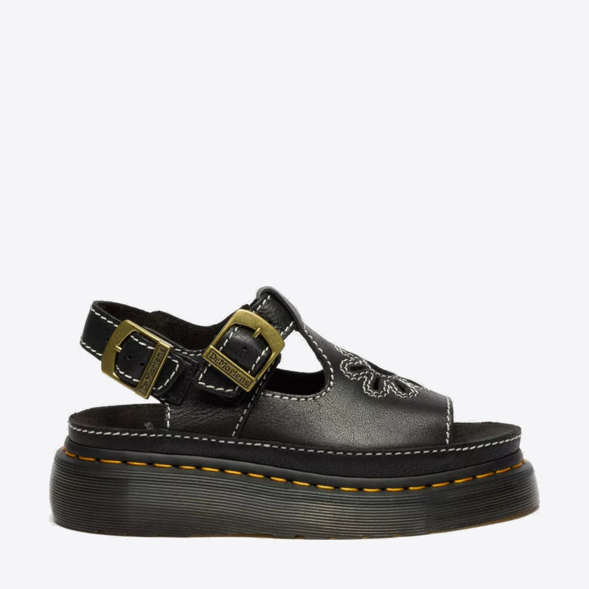 DR MARTENS Dunnet Flower Sandal Black AR Rogue - Image 0