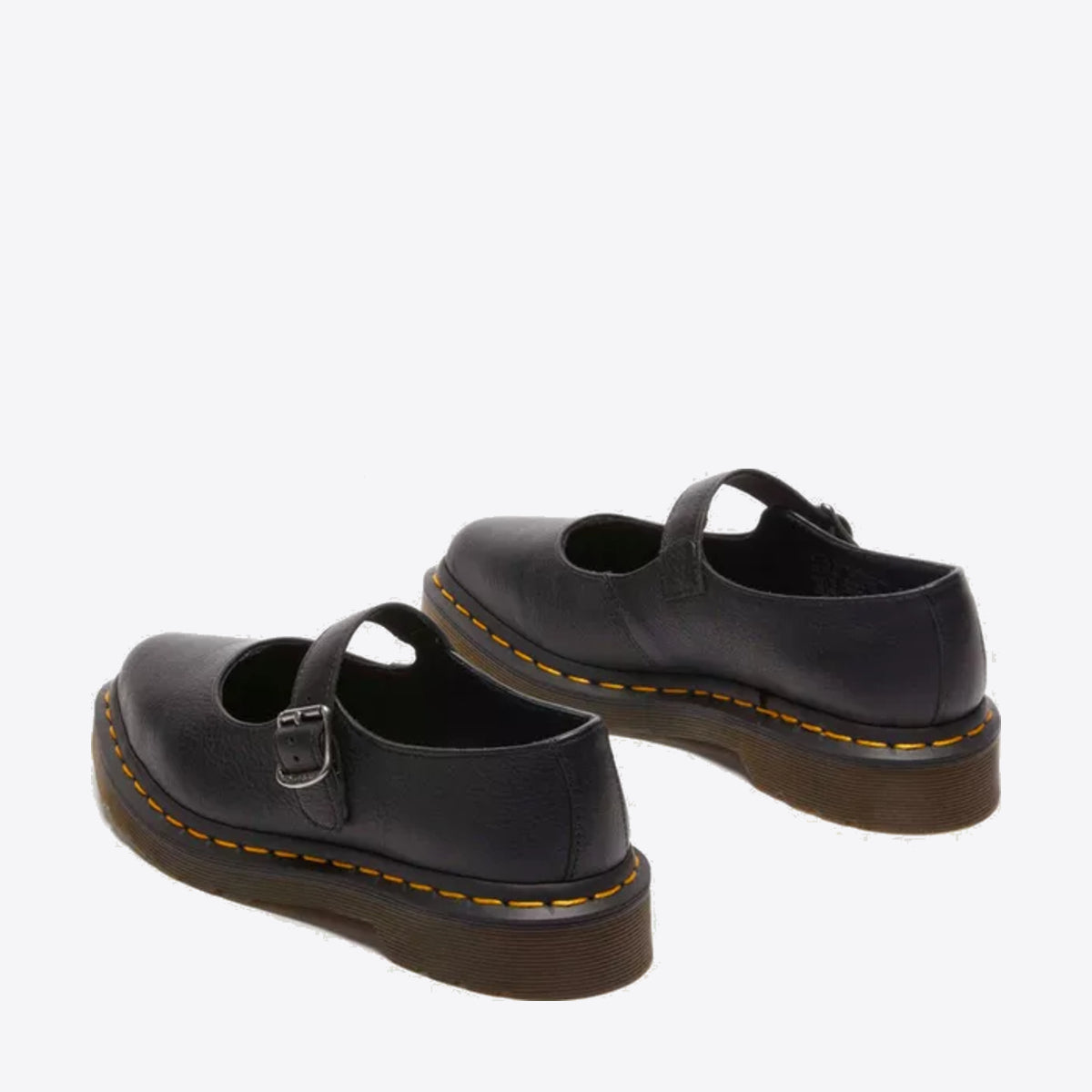 DR MARTENS Elphie Mary Jane Shoe Black Virginia - Image 11