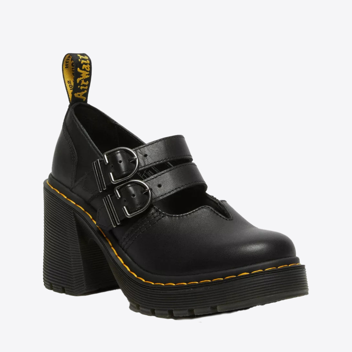 DR MARTENS Eviee Mary Jane Sendal Black - Image 4